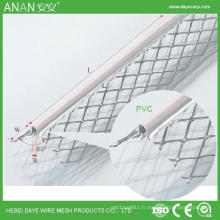 Perle d&#39;angle galvanisée avec nez pvc